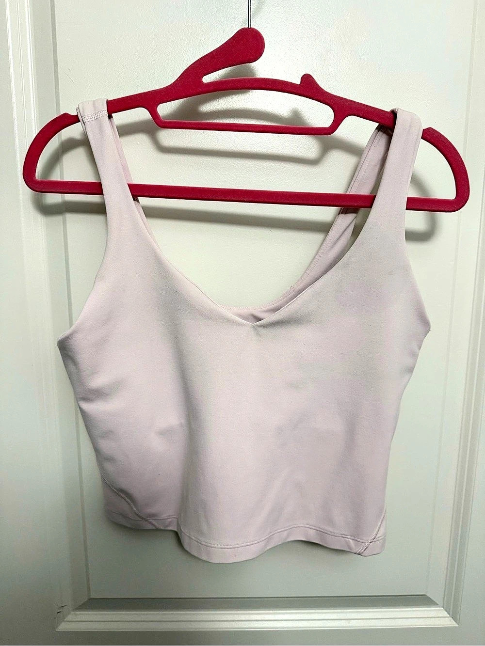 Lululemon Align Tank Top Pink Cropped Tank Size 10
